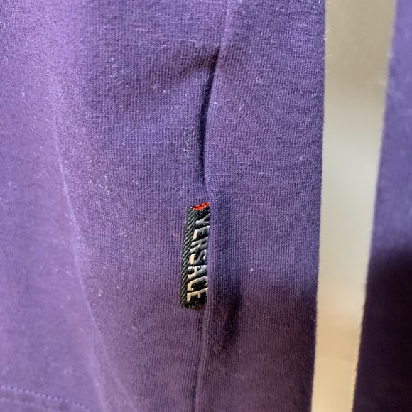 Vintage Unisex Versace Sport Dark Purple - Picture 7 of 8